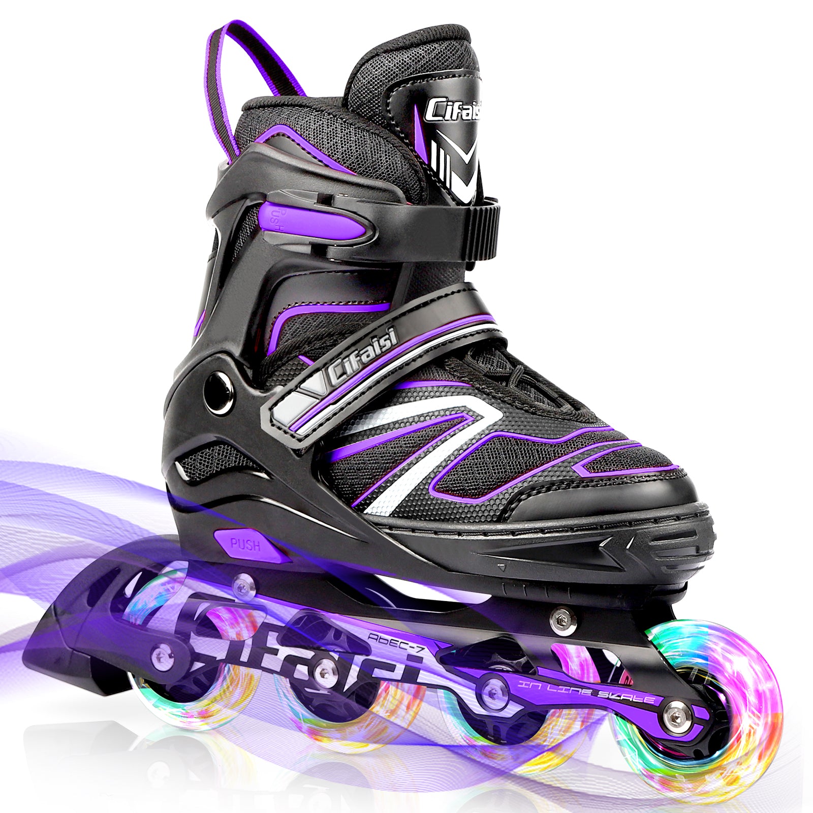 Purple Roller Skates