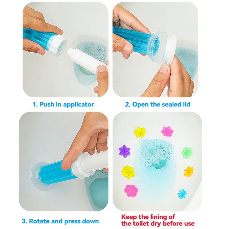 Deodorizing Cleaner Toilet Gels