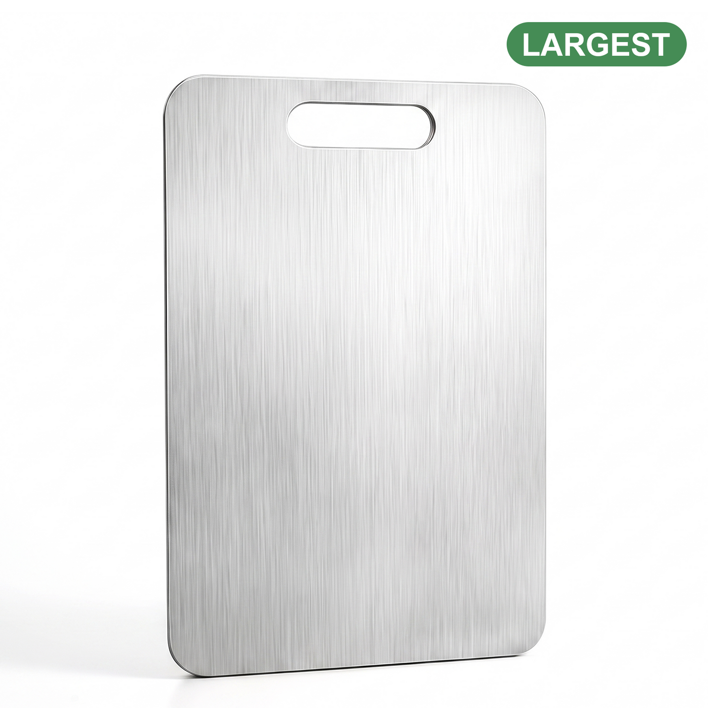 Stainless Steel Cutting Board, Large Cutting Board for Kitchen, Metal Food Prep Board for Meat, Vegetables and Fruit, 9.05" x 13.38"