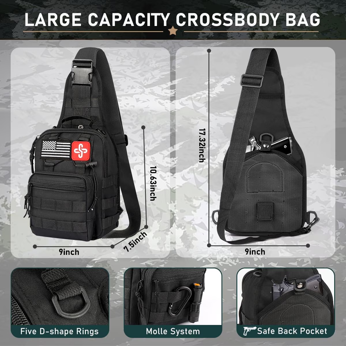 Survival Kit 260Pcs Survival Gear and Supplies for Camping Hiking Hunting Outdoor Adventure Professional Emergency Kit