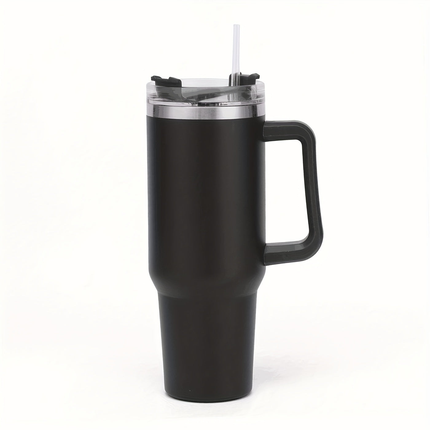 Kaqinu 40 oz Tumbler with Handle,Stainless Steel Insulated Insulated Travel Mug with Lids and Straw