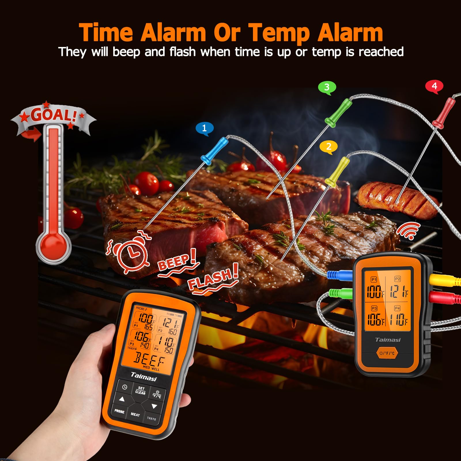 Vlees thermometer - 0 tot 300 graden | Hygiplas J203 Vlees thermometer - 0 tot 300 graden | Hygiplas J203